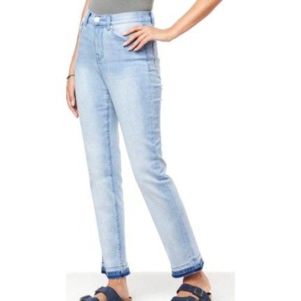 DG2 by Diane Gilman New Classic Stretch Shadow-Wash AnkleJean 804-000 Chambray 8